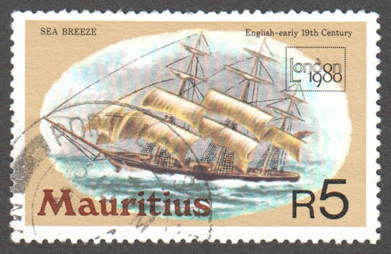 Mauritius Scott 501 Used - Click Image to Close